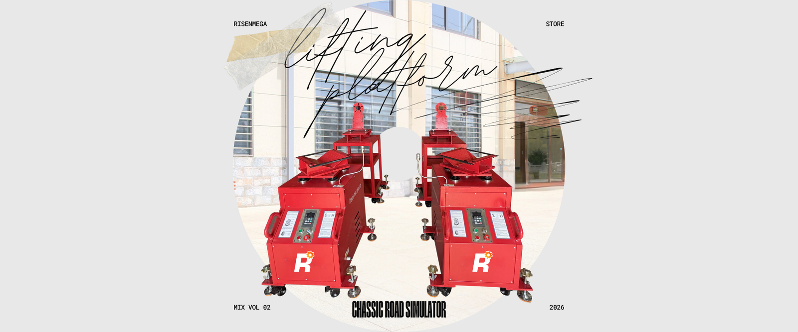 Risenmega Car Chassis Road Simulator: Precision Performance Testing for Vehicle Suspension Systems