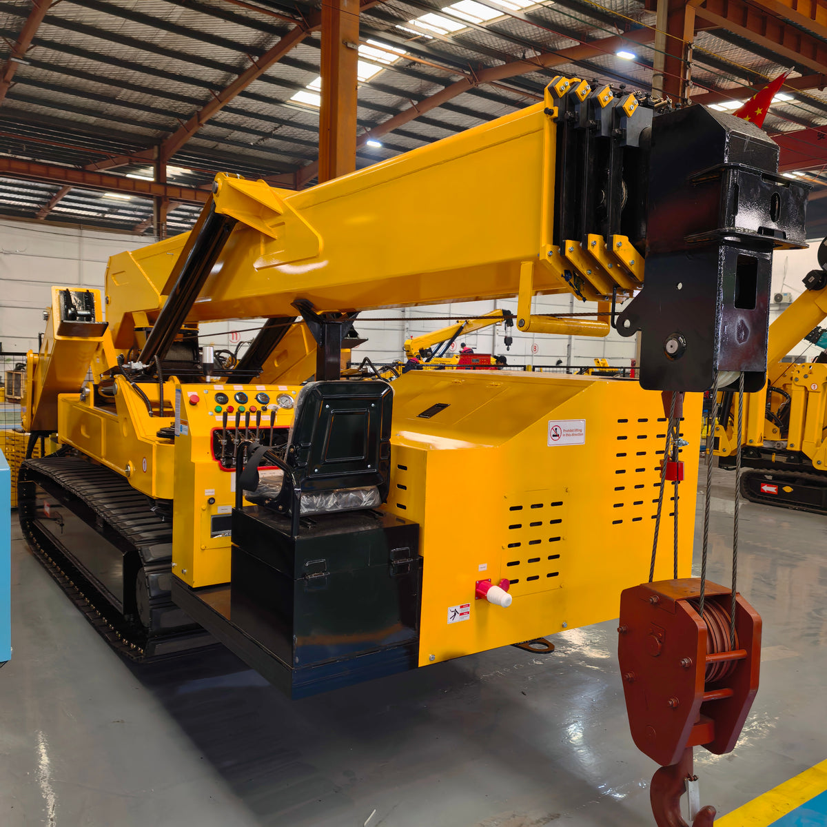 Spider Crane Lift With Lifting Basket 14 Ton 16 Ton