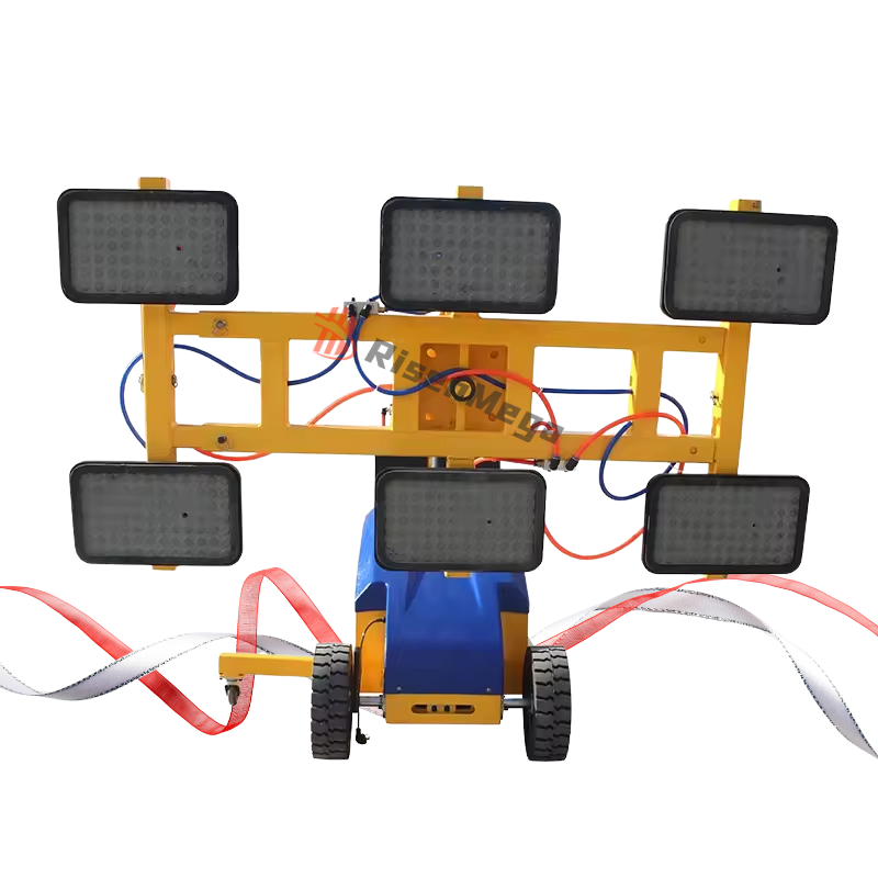 truck with suction cups