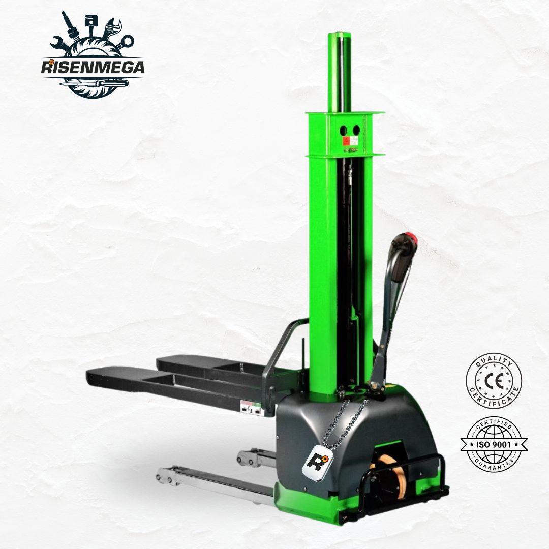 Full Electric Walkie Pallet Stacker 700-1500kg