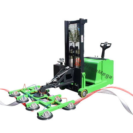 truck with suction cups