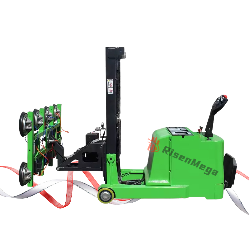 truck with suction cups