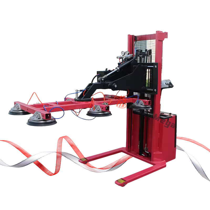 truck with suction cups