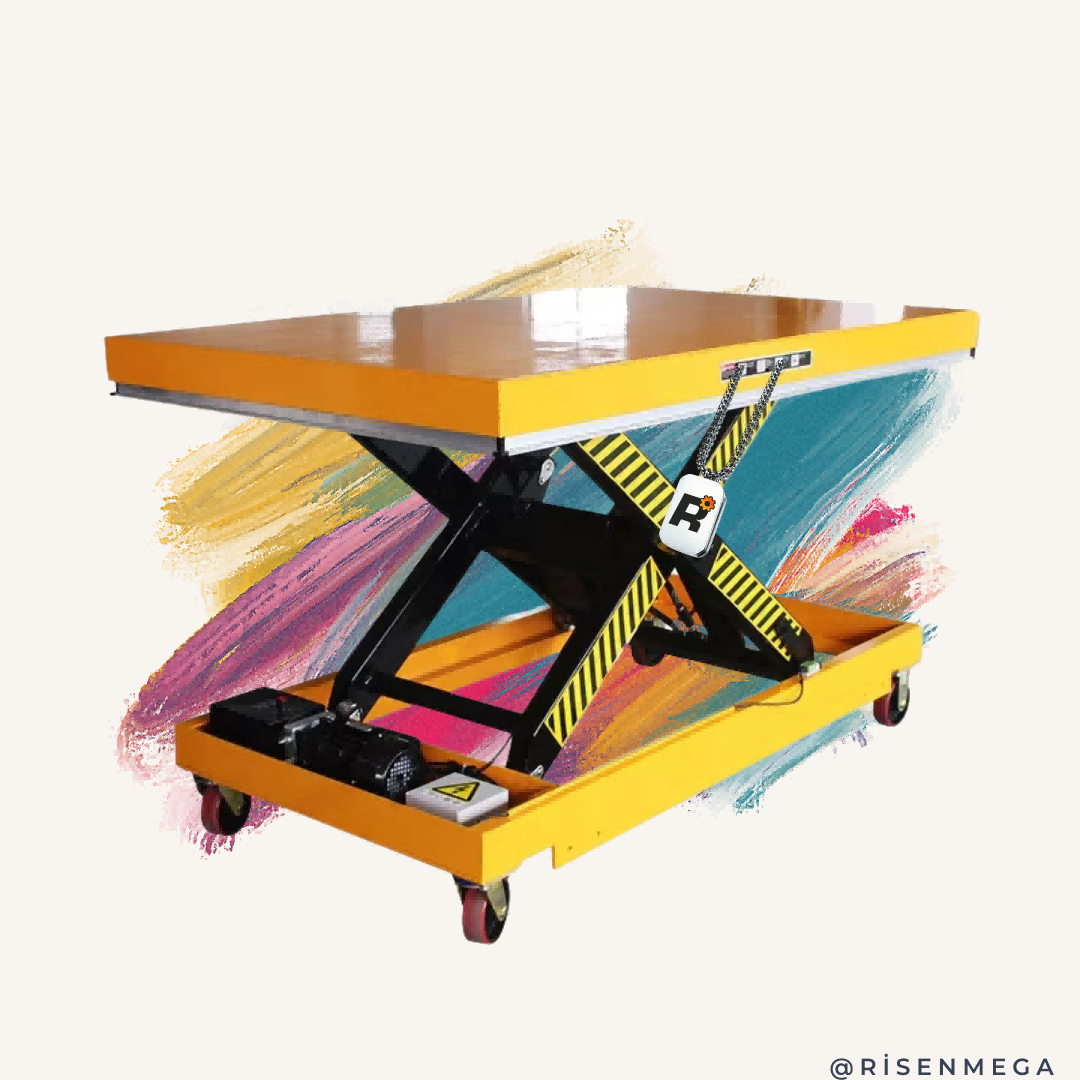 Electric scissor lift table