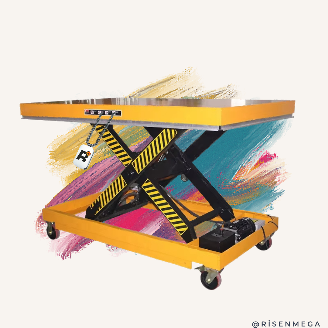 Electric scissor lift table