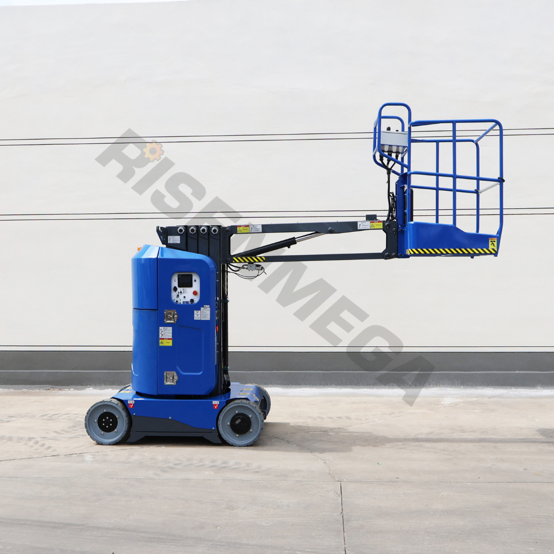 High End P10 Full Electric Gantry Wheel Vertical Mast Lift With JLB