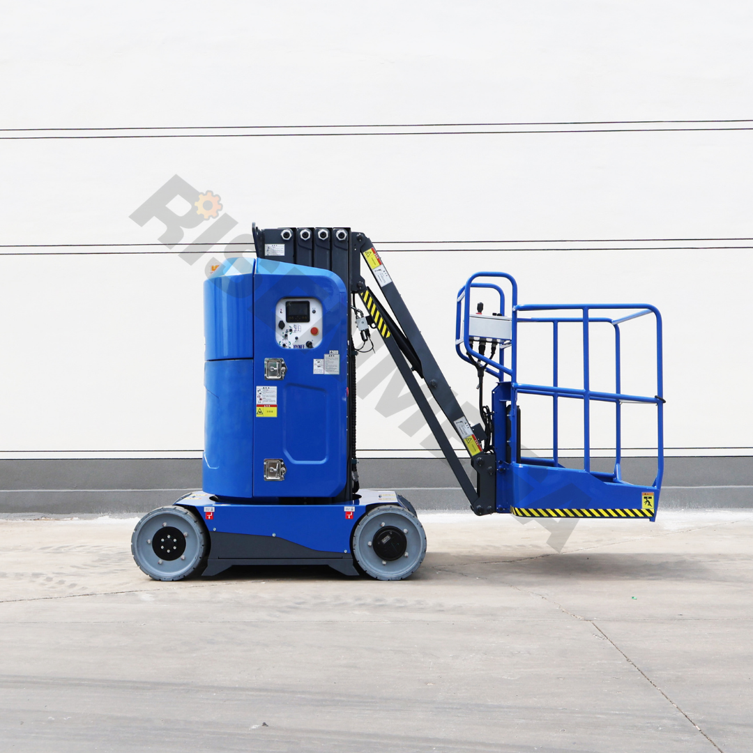 High End P10 Full Electric Gantry Wheel Vertical Mast Lift With JLB