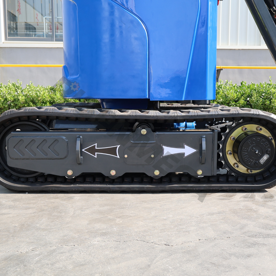 High End P9C Full Electric Gantry Crawler Vertical Mast Lift With JLB