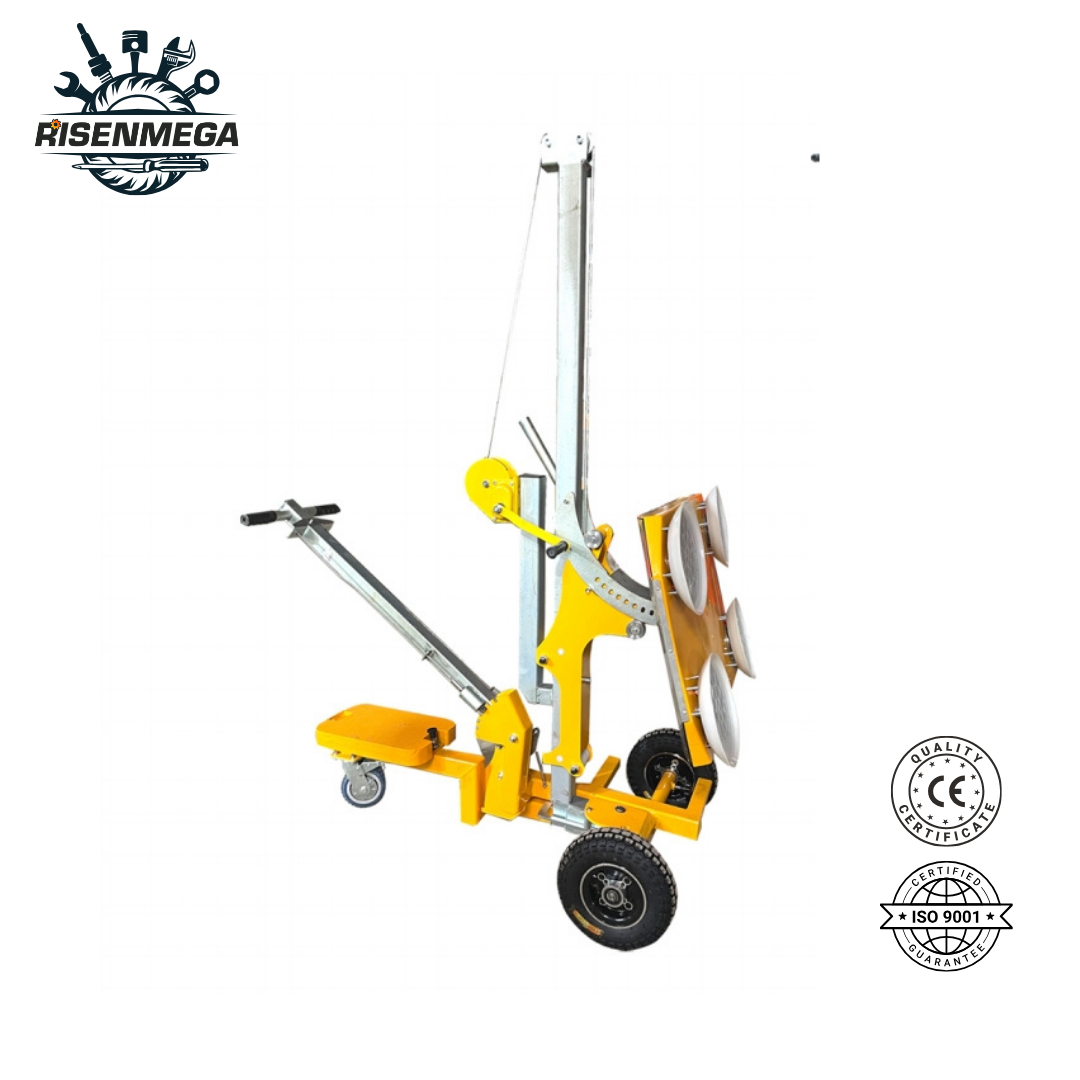 Vacuum lift Glass Trolley truck with suction cups 200-400 KG