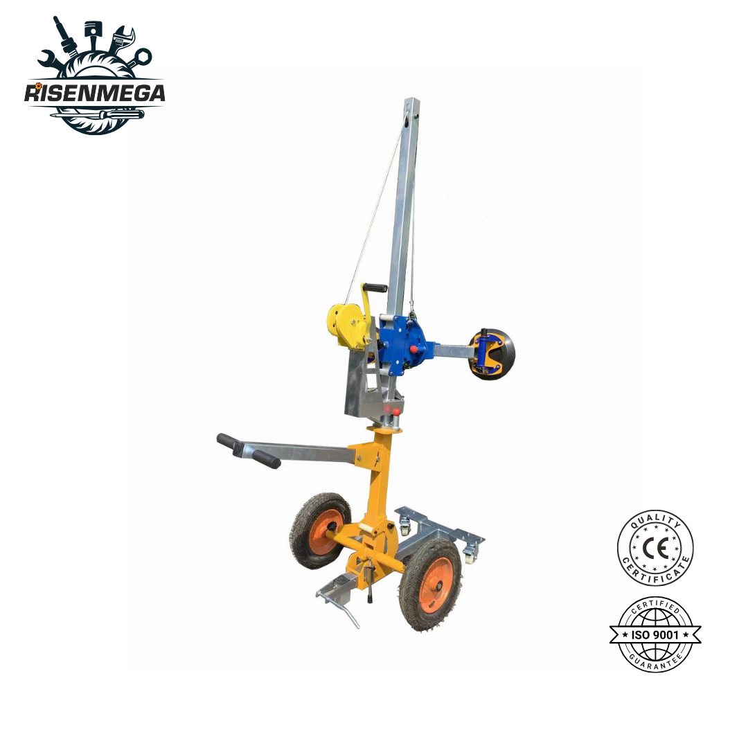 Vacuum lift Glass Trolley truck with suction cups 200-400 KG