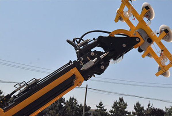 Vacuum lift truck with suction cups 300-800 KG