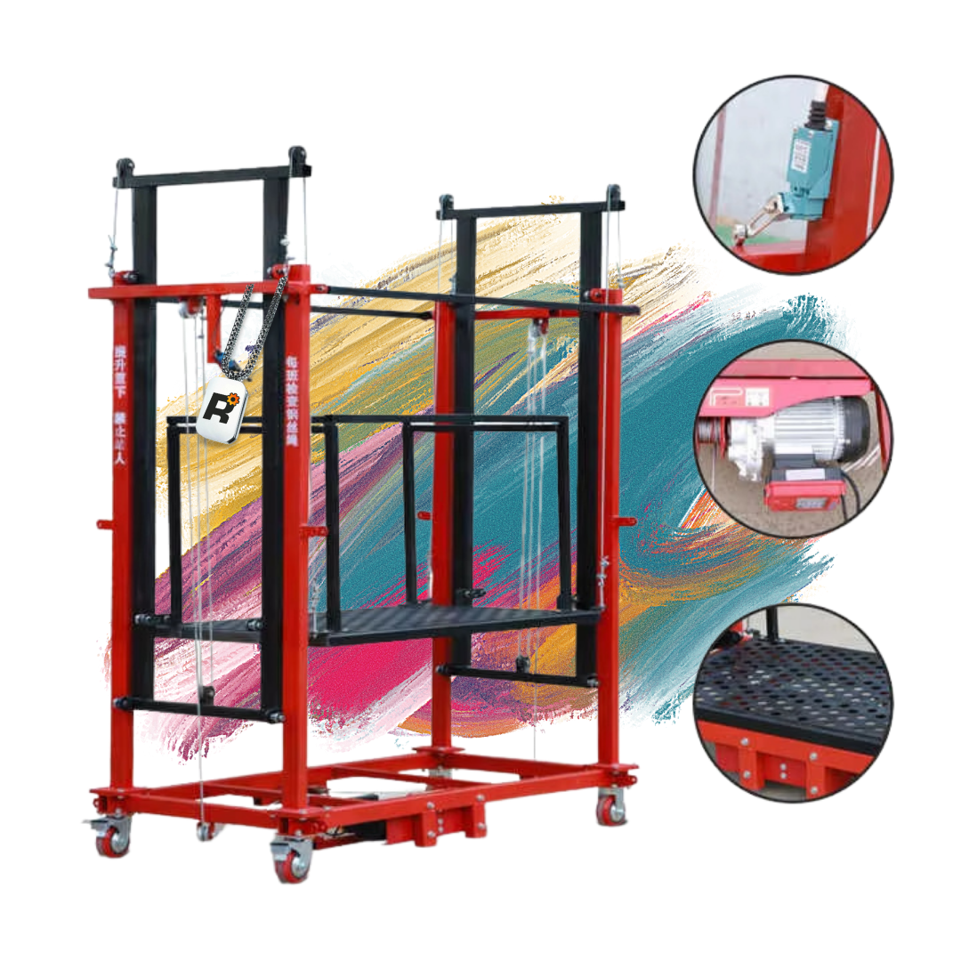 Electric scaffolding