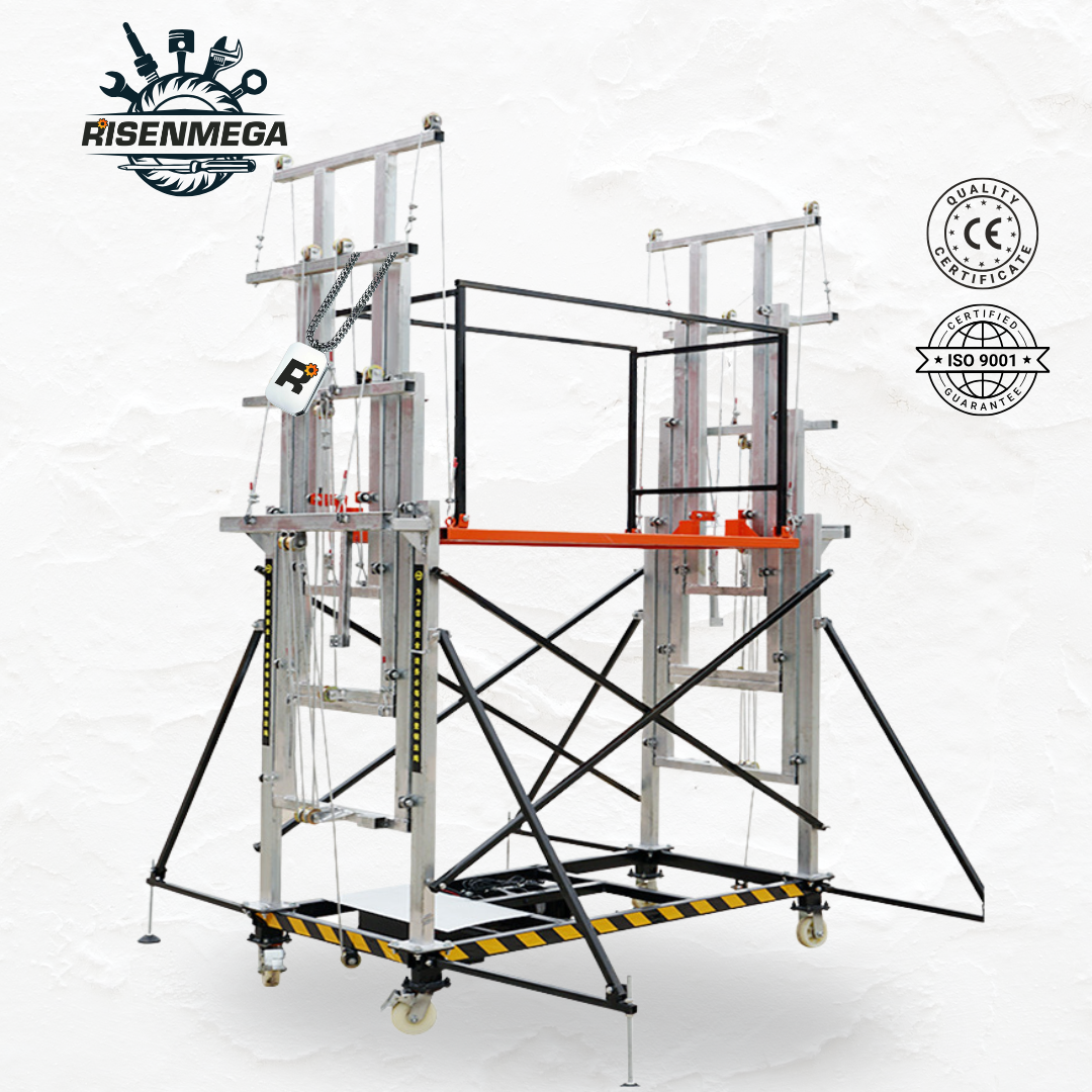 Electric scaffolding
