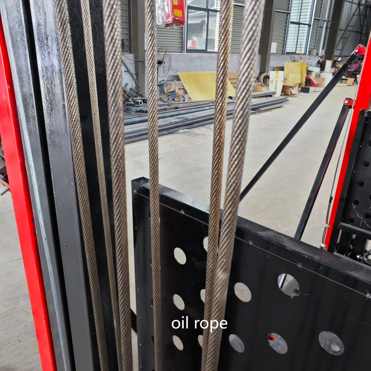 Electric scaffolding