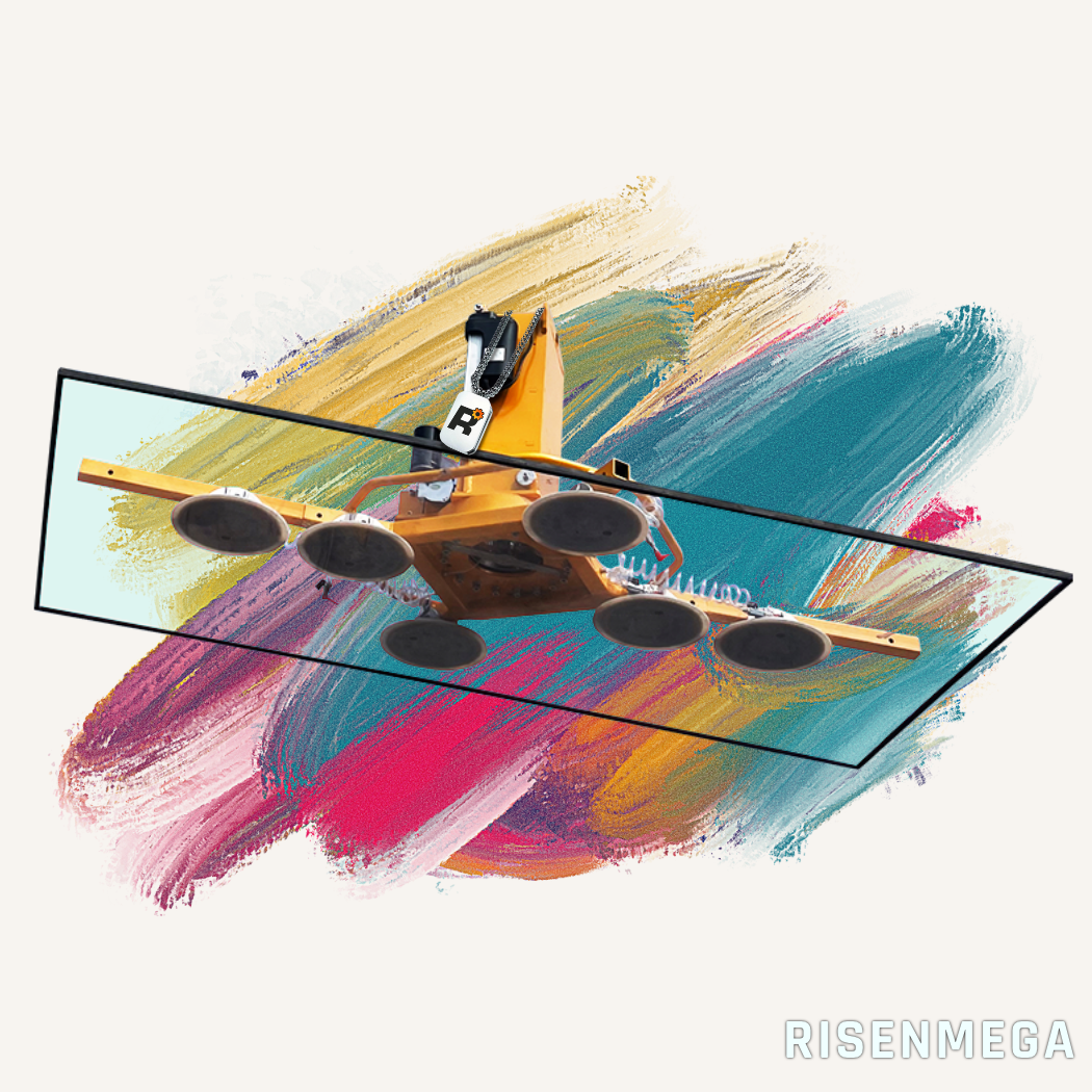 Full Electric Glass Vacuum Lifter Suction Cup 200-1200 KG