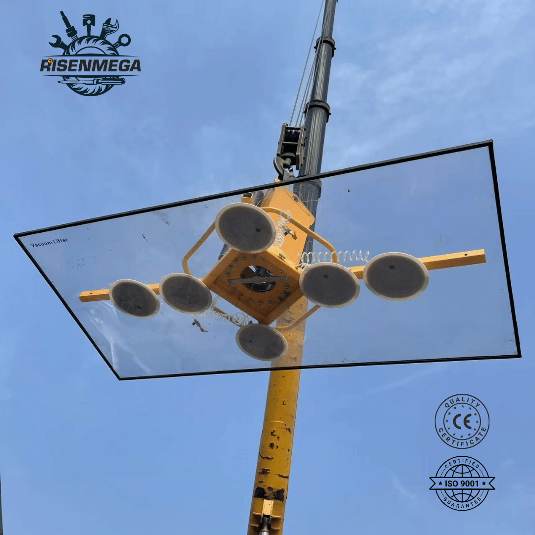 Elevador de vacío para instalación de vidrio con ventosa de 400 a 800 kg