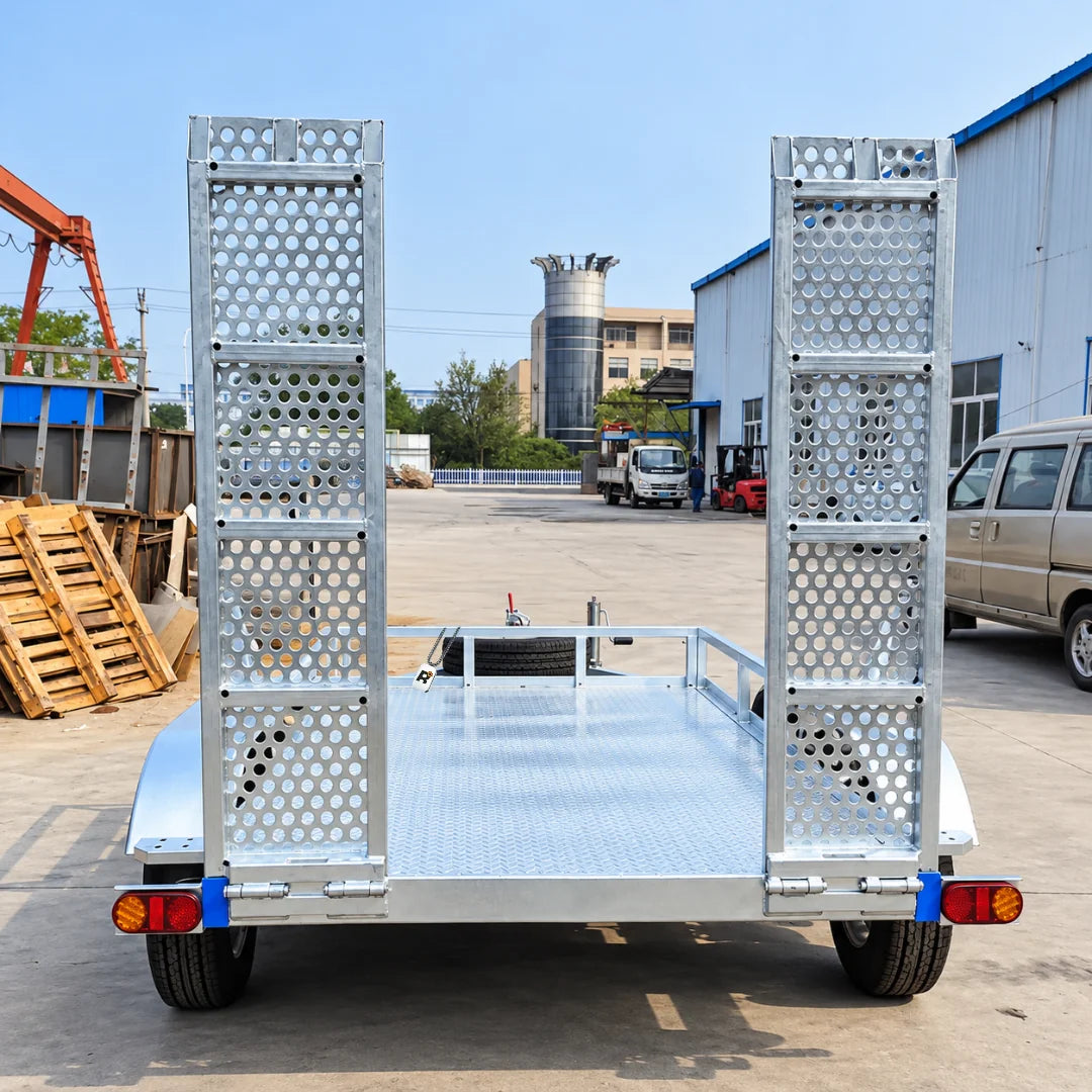 Risenmega single-axle galvanized utility trailer 1000kg