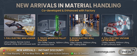 NEW ARRIVALS IN MATERIAL HANDLING