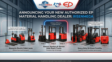 Revolutionizing Material Handling: The Strategic Alliance of Risenmega Machine Supply Chain and EP Equipment