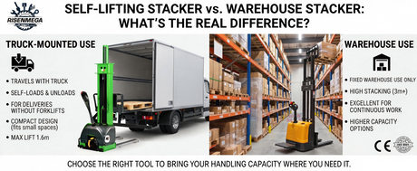 Self-Lifting Truck-Mounted Pallet Stacker vs. Warehouse Pallet Stacker: What's the Real Difference?
