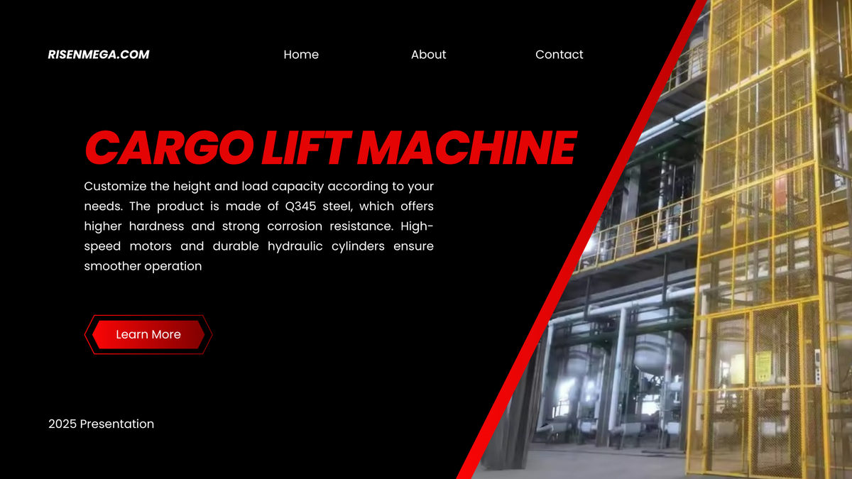 The Ultimate Guide to Industrial Cargo Lift Machines: Efficiency, Safe ...