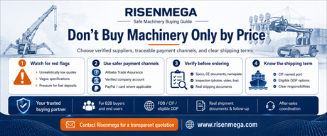 Avoid China Machinery Scams: A Buyer's Safety Guide | Risenmega®