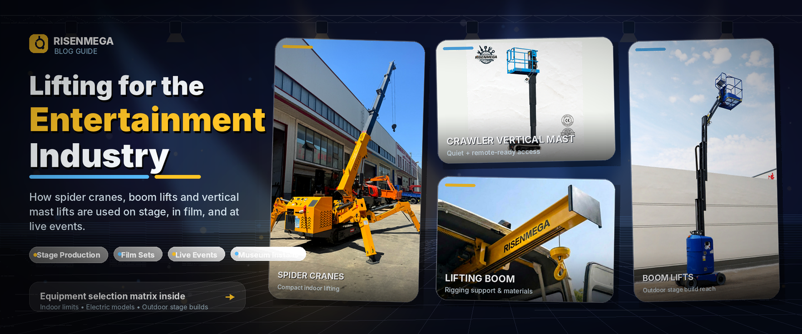 risenmega lifting platform machine