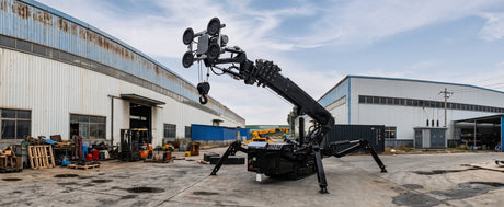 Best Spider Crane for Glass Installation: A Buyer's Guide by Tonnage and Job Type