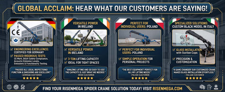 Real Spider Crane Reviews From Job Sites Across Europe