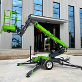 High-End Towable Telescoping Boom Lift 8-12M