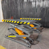 In-ground small scissor car lift 3.5 Ton