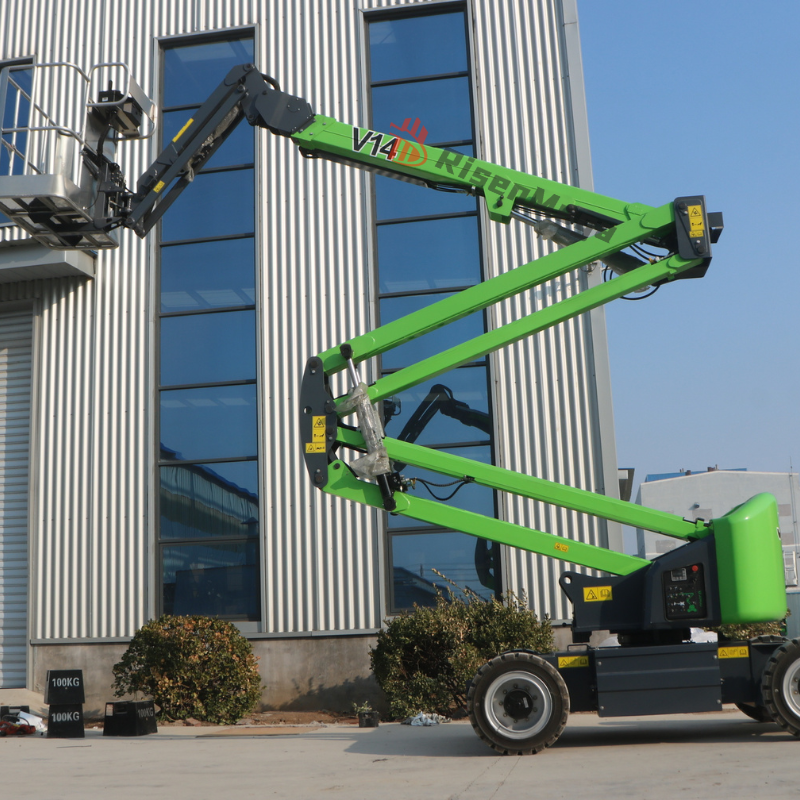 High-End Electric Articulated Boom Lift Curl Arm 11M