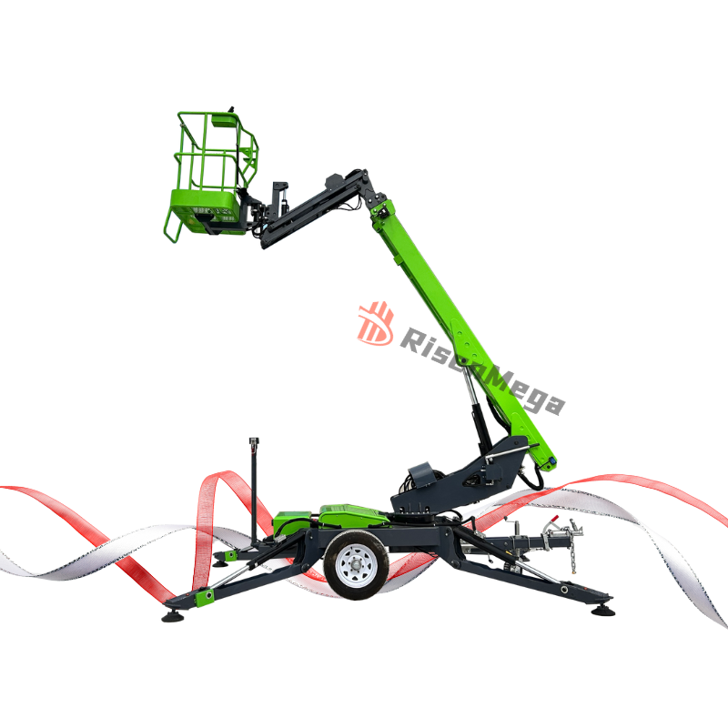 High-End Towable Telescoping Boom Lift 8-12M