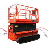 High Steel Crawler Scissor Lift Hydraulic 10M