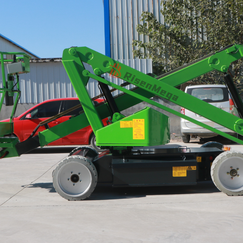 High-End Electric Articulated Boom Lift Curl Arm 12M