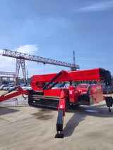Spider Crane Lift With Lifting Basket 14 Ton 16 Ton