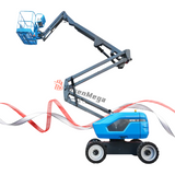 High-End Diesel Curved Arm Articulated Boom Lift 18-20M