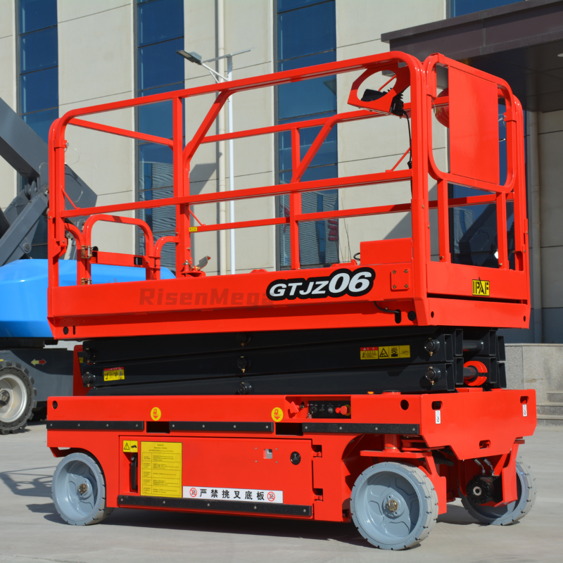 Self-Propelled Wheels Scissor Lift Hydraulic 10M