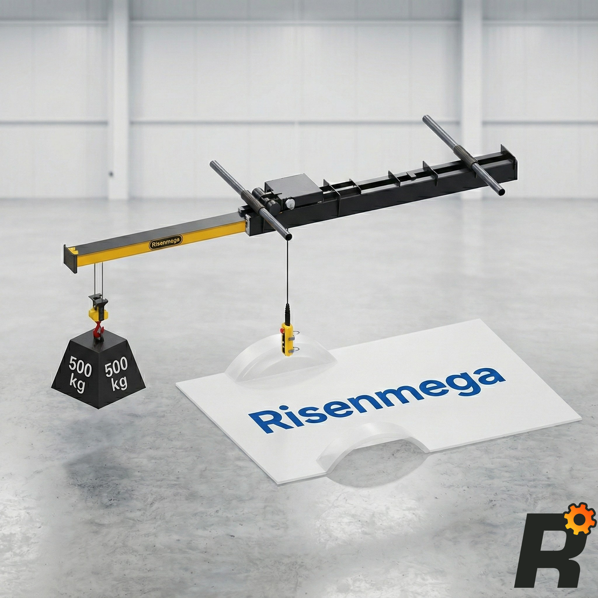 Electric Van Crane | Internal Roof-Mounted Hoist for Cargo Vans