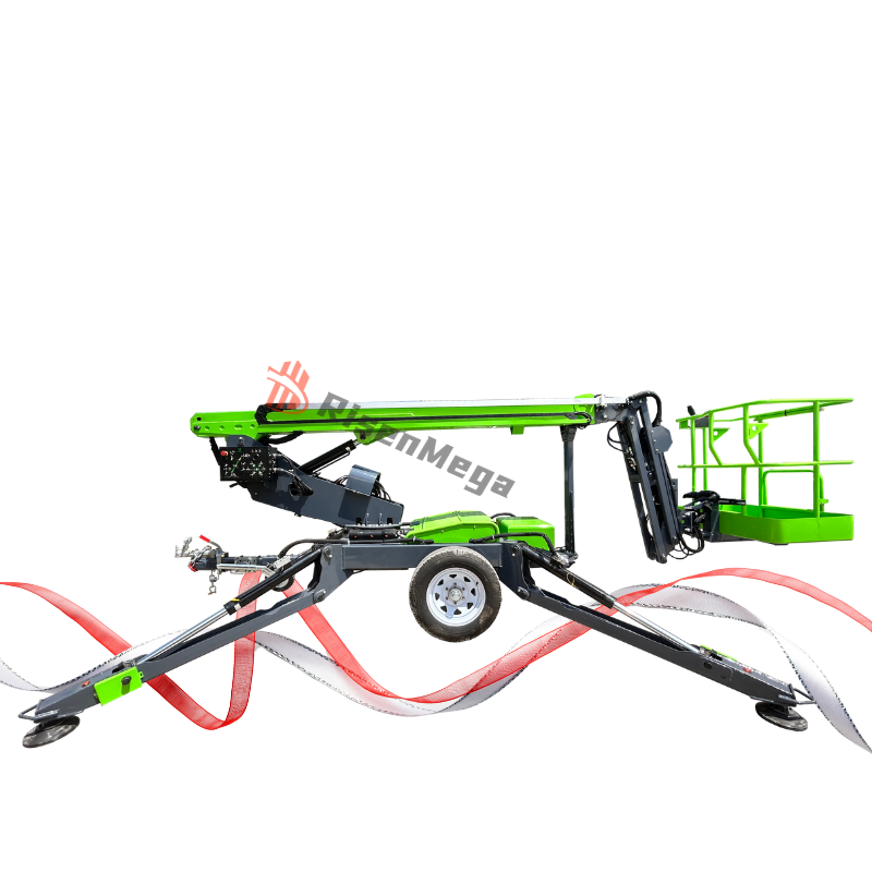 High-End Towable Telescoping Boom Lift 8-12M