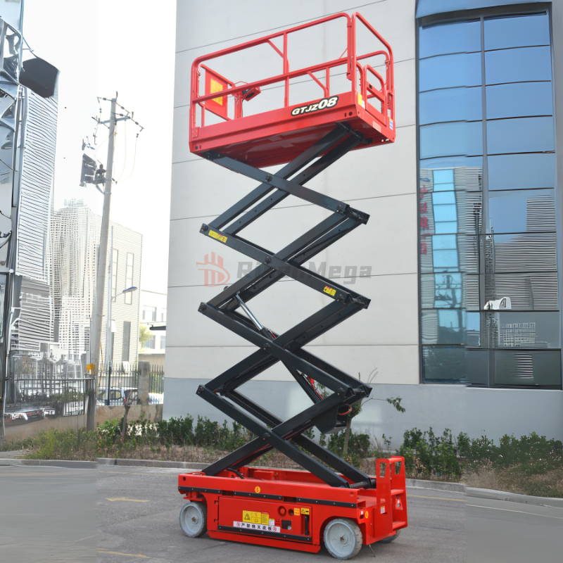 Self-Propelled Wheels Scissor Lift Hydraulic 10M