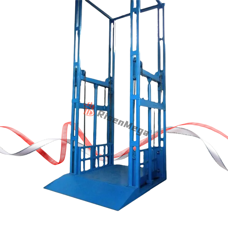 Guide Rail Cargo Lift 3-12M