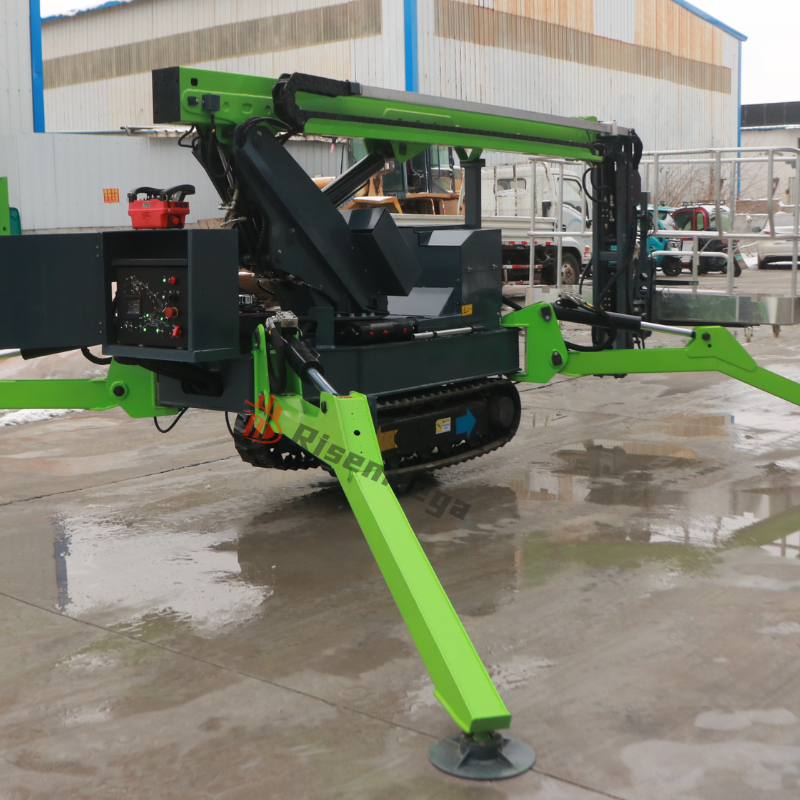 High-End Crawler Electric Curved Arm Boom Lift 8-16M