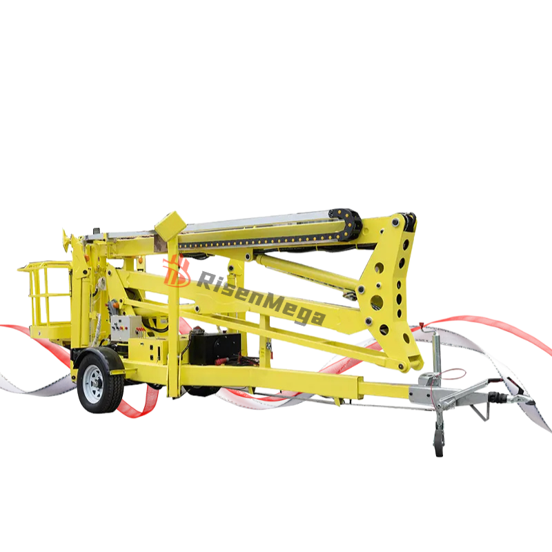 Towable Articulated Boom Lift Curl Arm 14M-18M