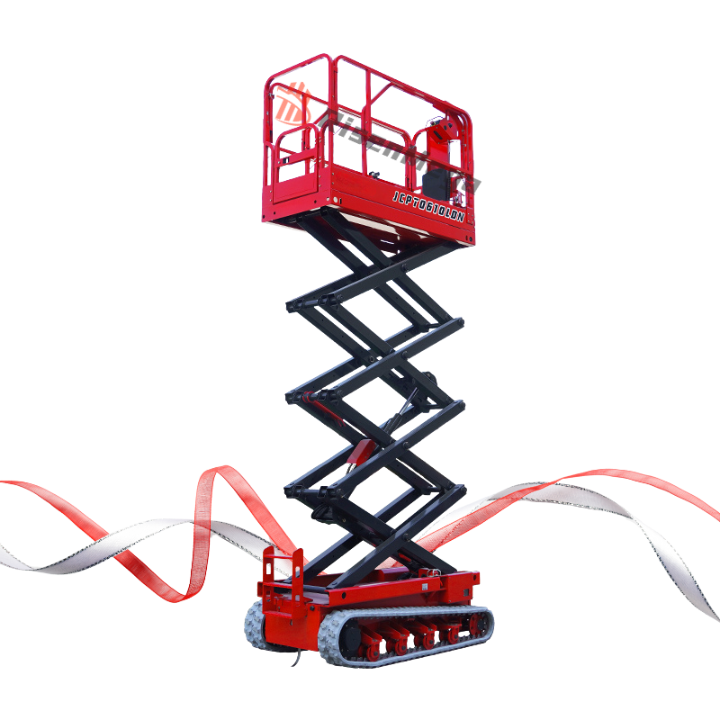 Rubber Crawler Scissor Lift Hydraulic 8M