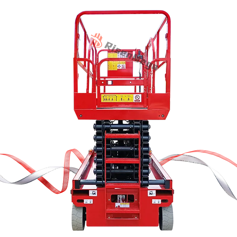 Self-Propelled Wheels Scissor Lift Hydraulic 8M