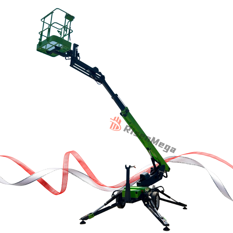 High-End Towable Telescoping Boom Lift 12M