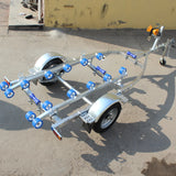 Galvanised Roller Boat Trailer, Single Axle