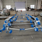 Galvanised Roller Boat Trailer, Single Axle
