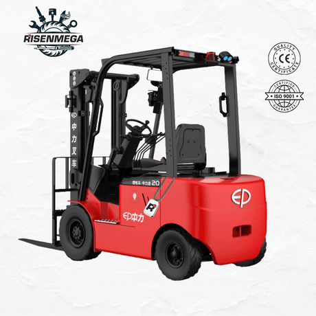 EFL201 electric forklift load capacity chart and mast height table